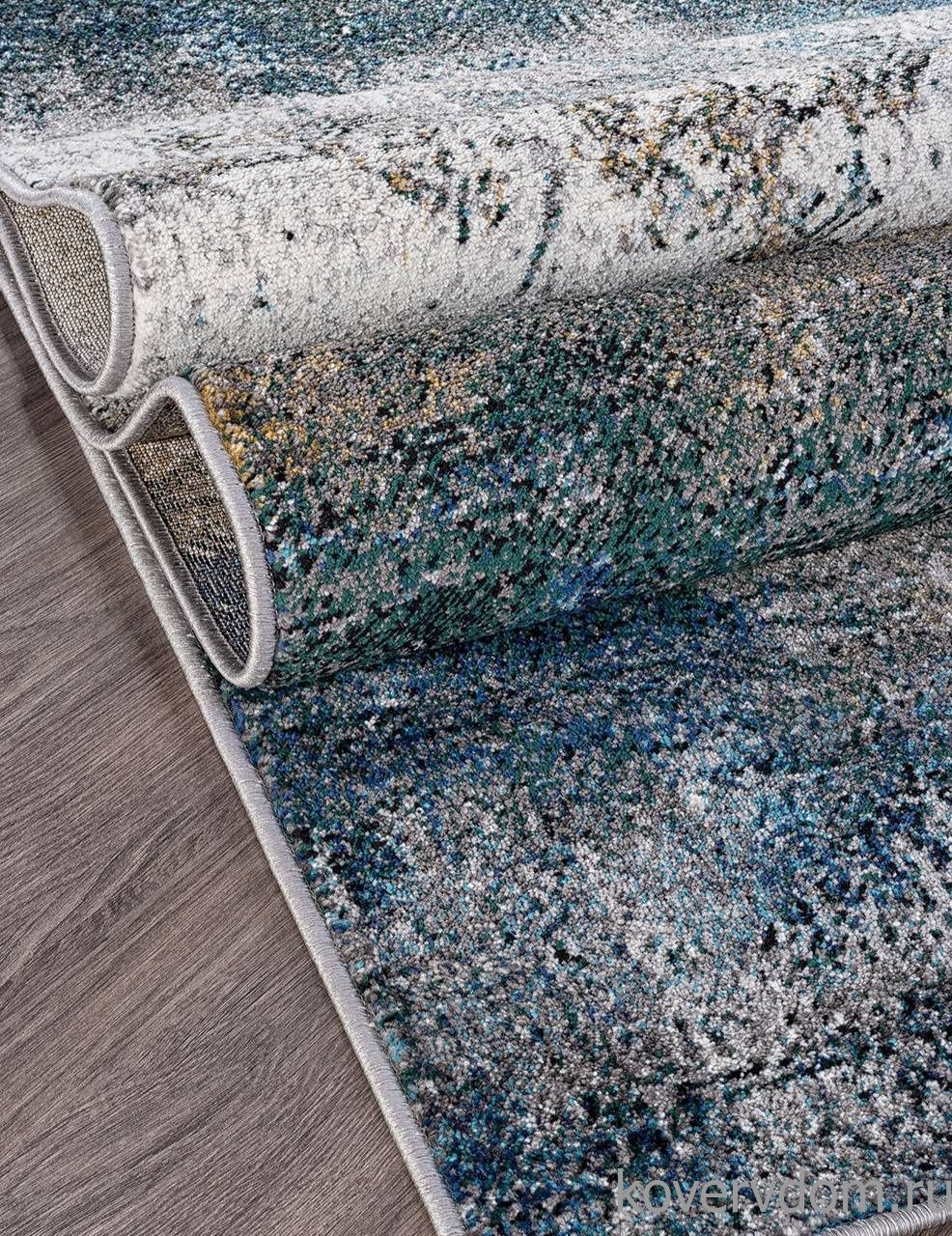 Ковер LONDON D821 GRAY-BLUE Ковер LONDON D821 GRAY-BLUE