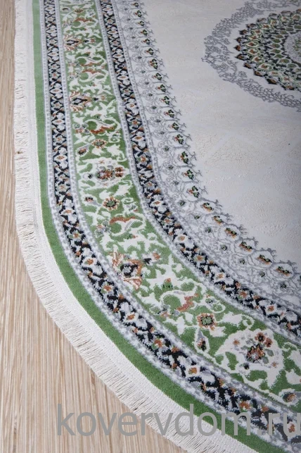 Ковер Amira 4836A D.Blue-L.Grey (зелёный) Овал Ковер Amira 4836A D.Blue-L.Grey (зелёный) Овал