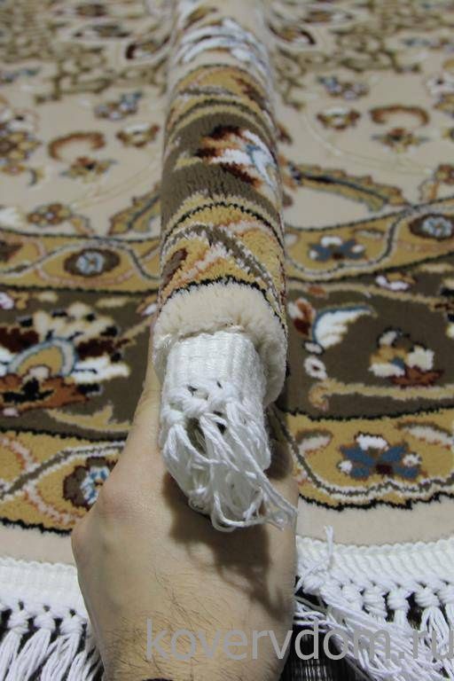 Ковер SHAHREZA d210 CREAM-BROWN Круг Ковер SHAHREZA d210 CREAM-BROWN Круг