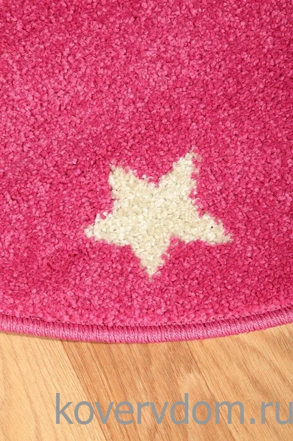 Ковер детский FUNKY TOP STARF pink ROUND Ковер детский FUNKY TOP STARF pink ROUND