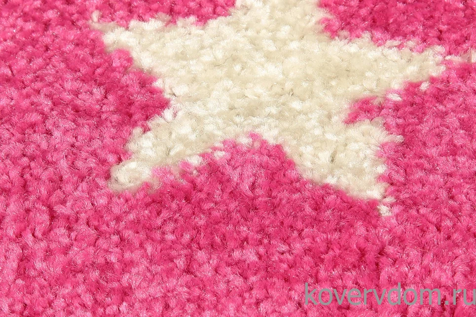 Ковер детский FUNKY TOP STARF pink ROUND Ковер детский FUNKY TOP STARF pink ROUND