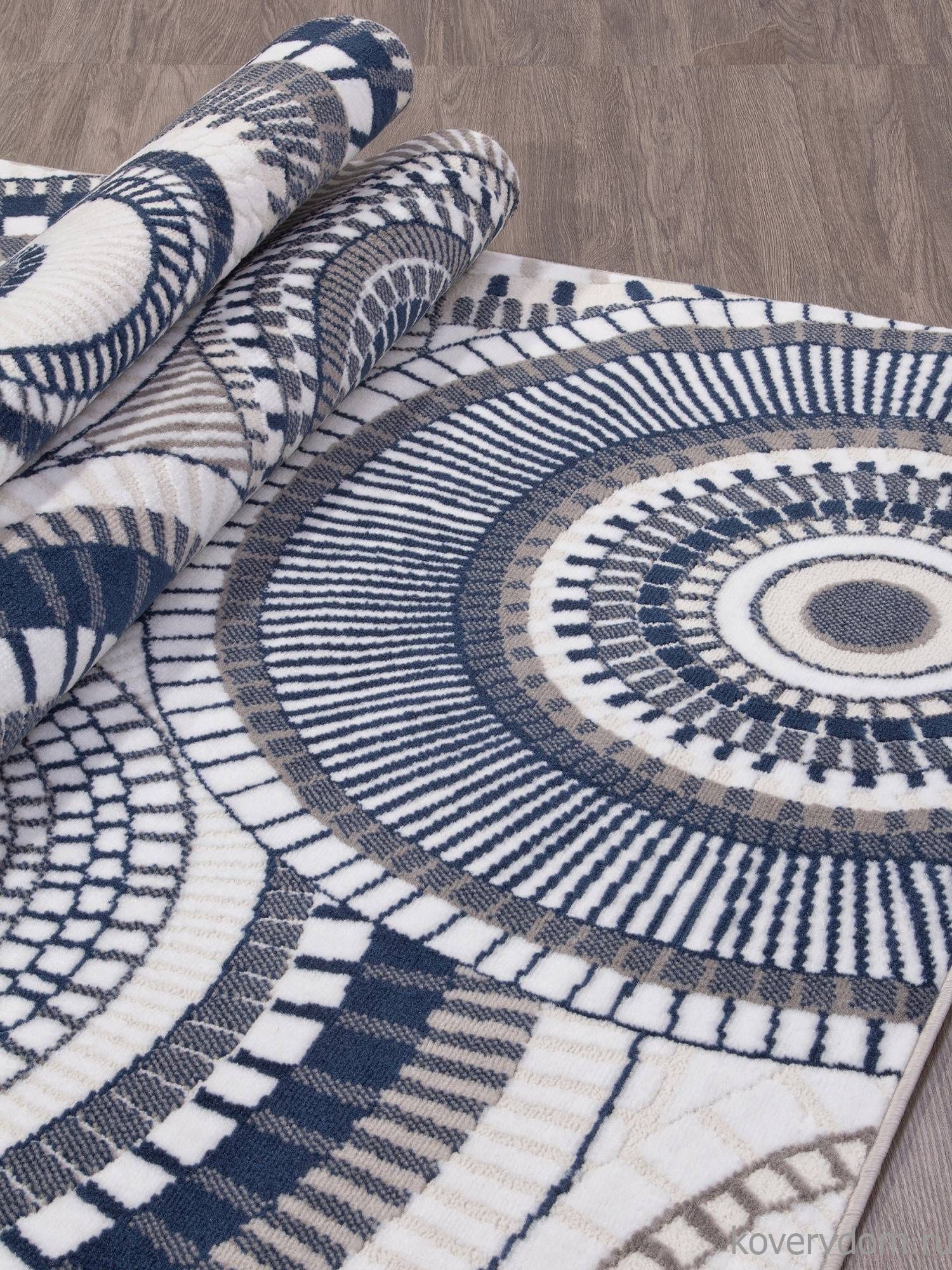 Ковер RICHI 8668 GRAY-BLUE Ковер RICHI 8668 GRAY-BLUE