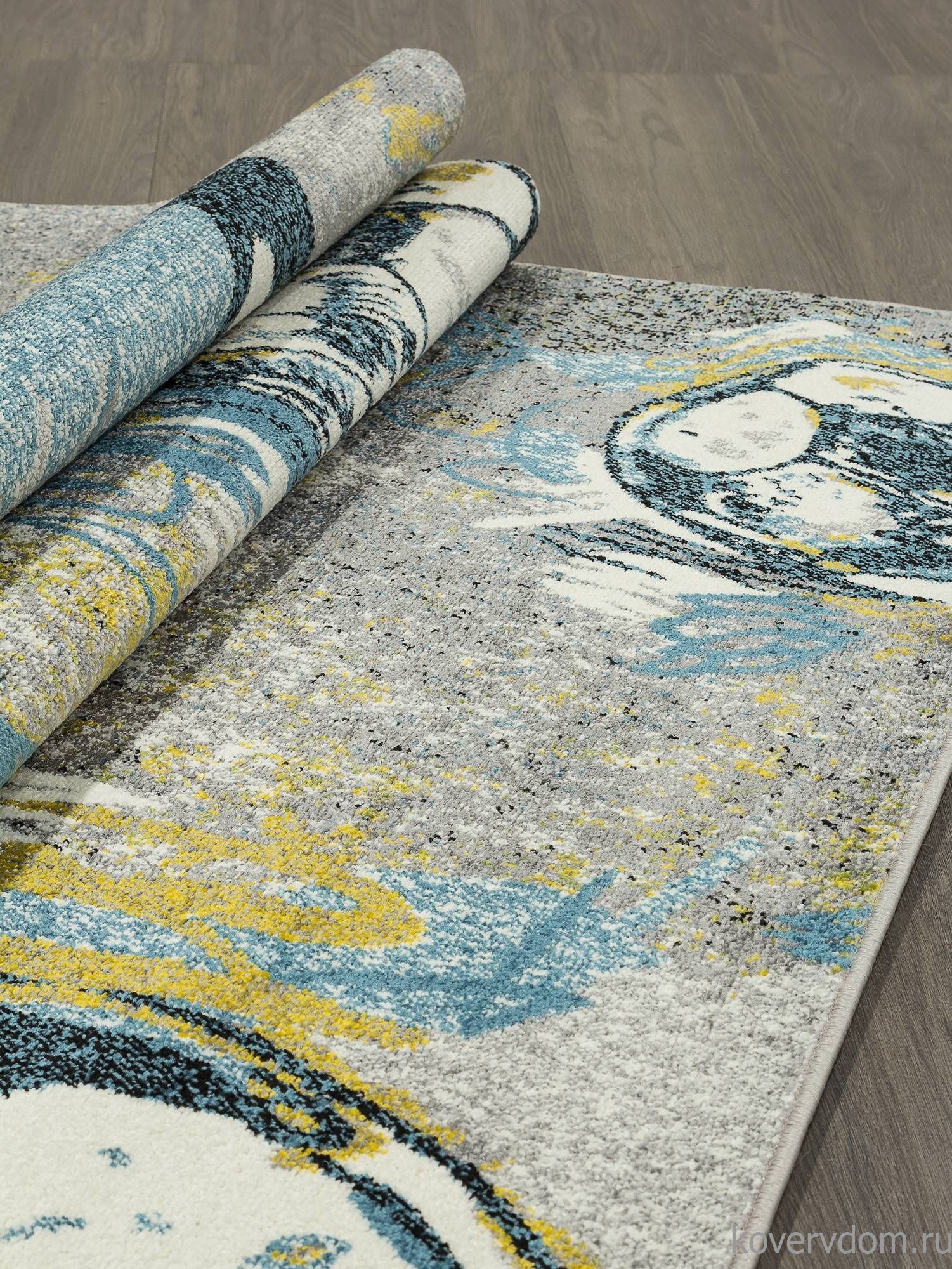 Ковер с футбольными мячами ORION C077 MULTICOLOR