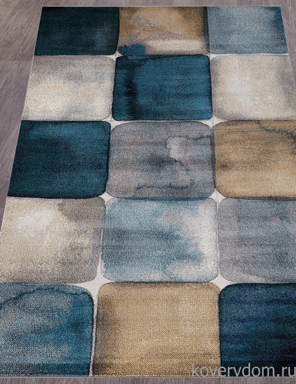 Ковер LONDON D831 GRAY-BLUE Ковер LONDON D831 GRAY-BLUE