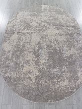 Прямоугольный ковер LIMAN F477 GRAY-BEIGE Овал