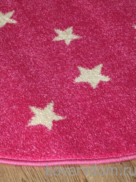 Ковер детский FUNKY TOP STARF pink ROUND Ковер детский FUNKY TOP STARF pink ROUND