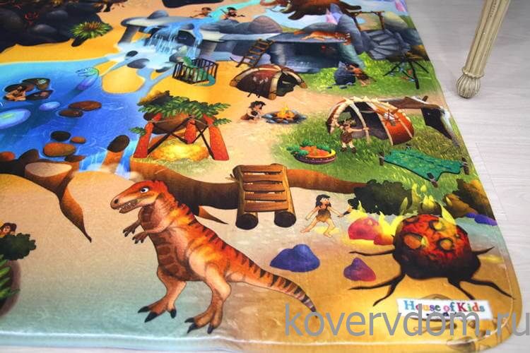 Детский развивающий 3D ковер Парк Юрского периода 86030 Детский развивающий 3D ковер Парк Юрского периода 86030