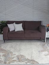 Ковер серый TORNADO D754 BEIGE 2 Овал