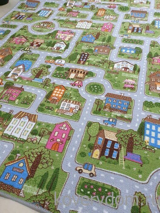 Детский ковер-палас  LITTLE TOWN-A