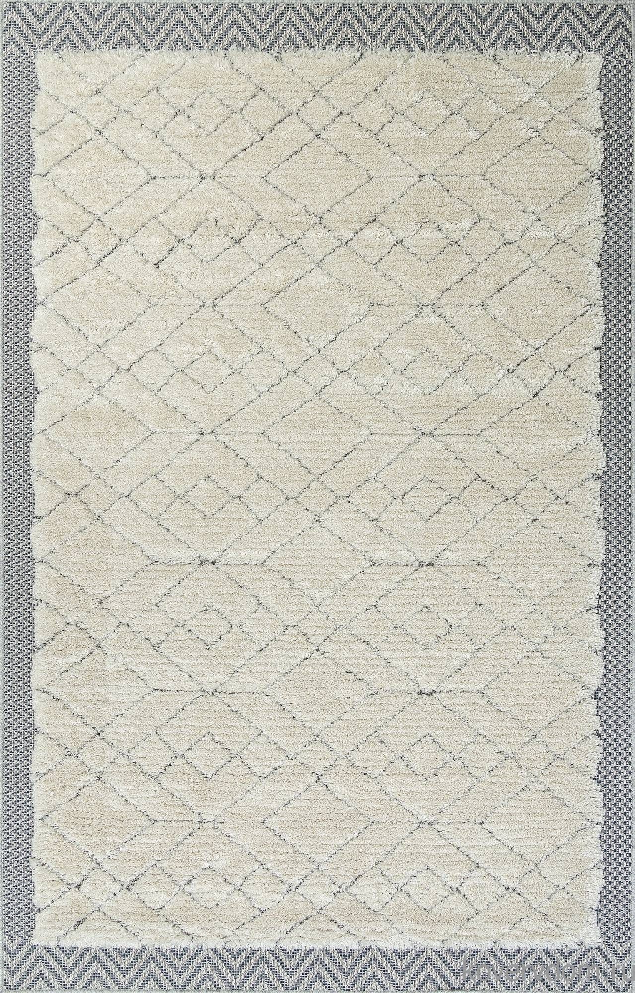 Ковер TUNIS 5682A WHITE / L.GRAY