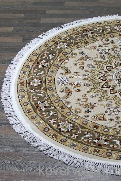 Ковер SHAHREZA d210 CREAM-BROWN Круг Ковер SHAHREZA d210 CREAM-BROWN Круг