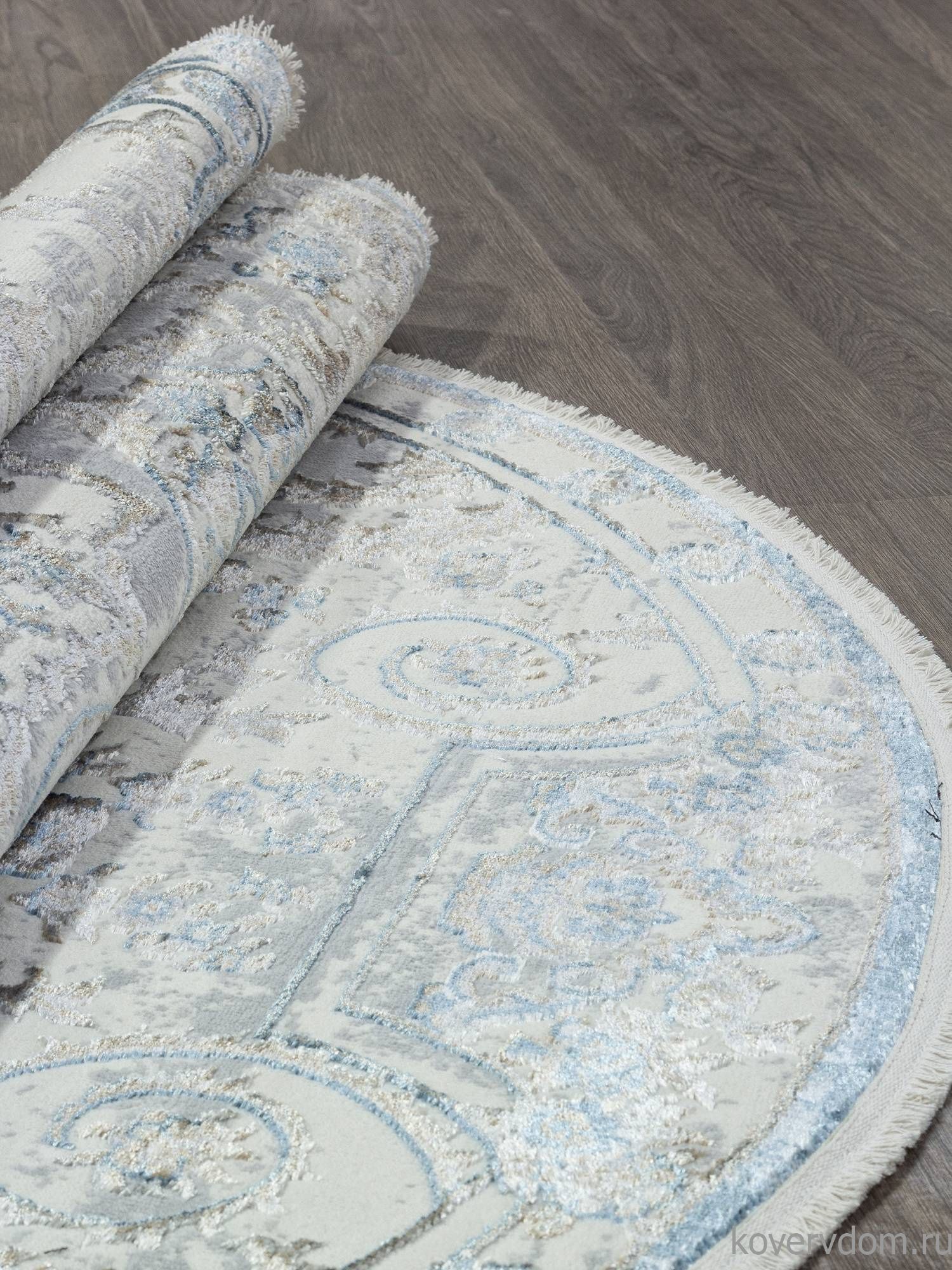 Ковер SAHARA 00765A D.BLUE FDY / CREAM HB Овал Ковер SAHARA 00765A D.BLUE FDY / CREAM HB Овал