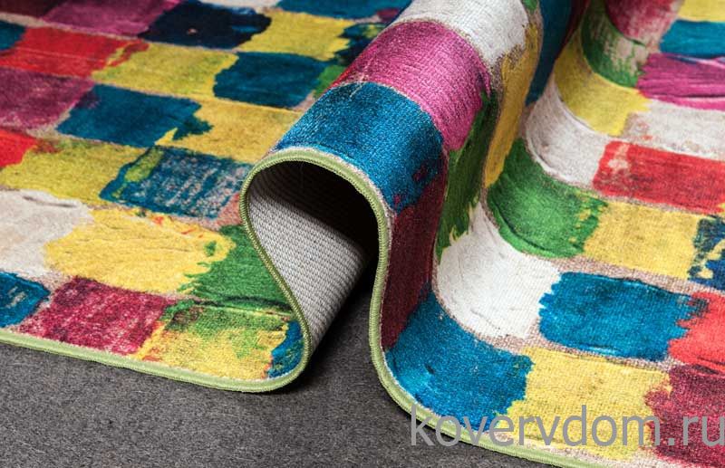 Тонкий ковер на антискользящей подложке Jan Rugs  023 01