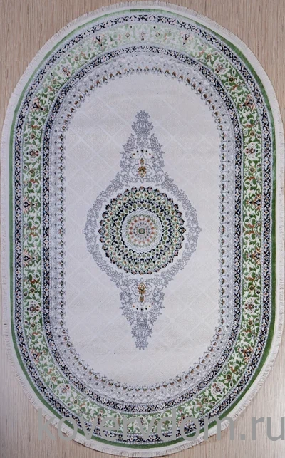Ковер Amira 4836A D.Blue-L.Grey (зелёный) Овал Ковер Amira 4836A D.Blue-L.Grey (зелёный) Овал