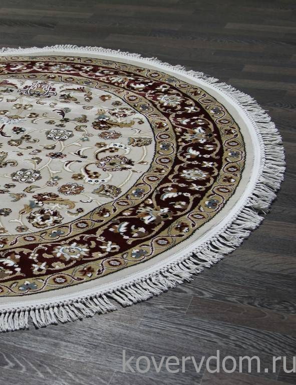 Ковер SHAHREZA D210 CREAM-RED 2 Круг