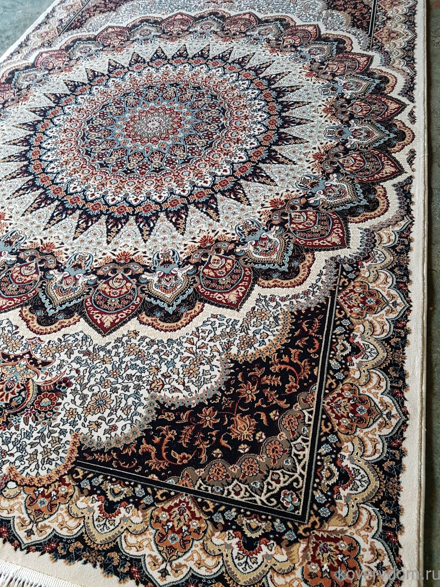 Ковер SHAHREZA D417 NAVY Ковер SHAHREZA D417 NAVY