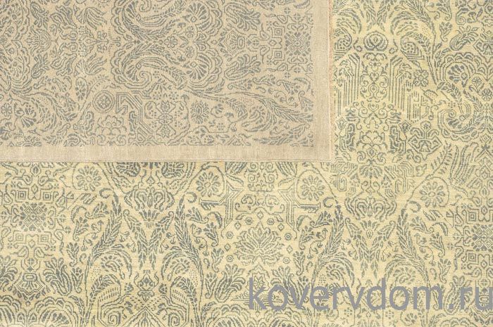Ковер ручной работы из шелка и шерсти Silk-Wool AR-35 Ivory 