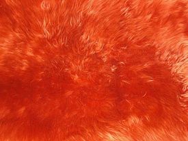 Оранжевый овчина четырехшкурная RED 04SS 1000