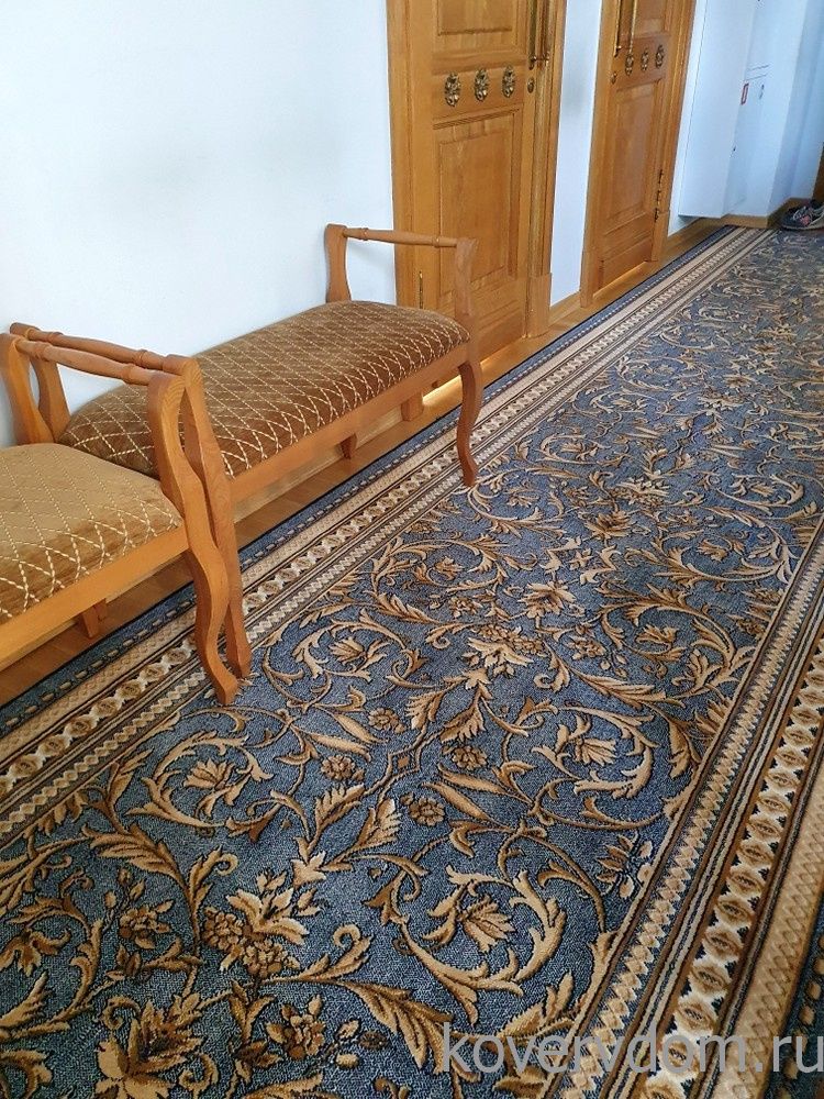 Ковровая композиция в храм 39-38 сине-голубая Ковровая композиция в храм 39-38 сине-голубая