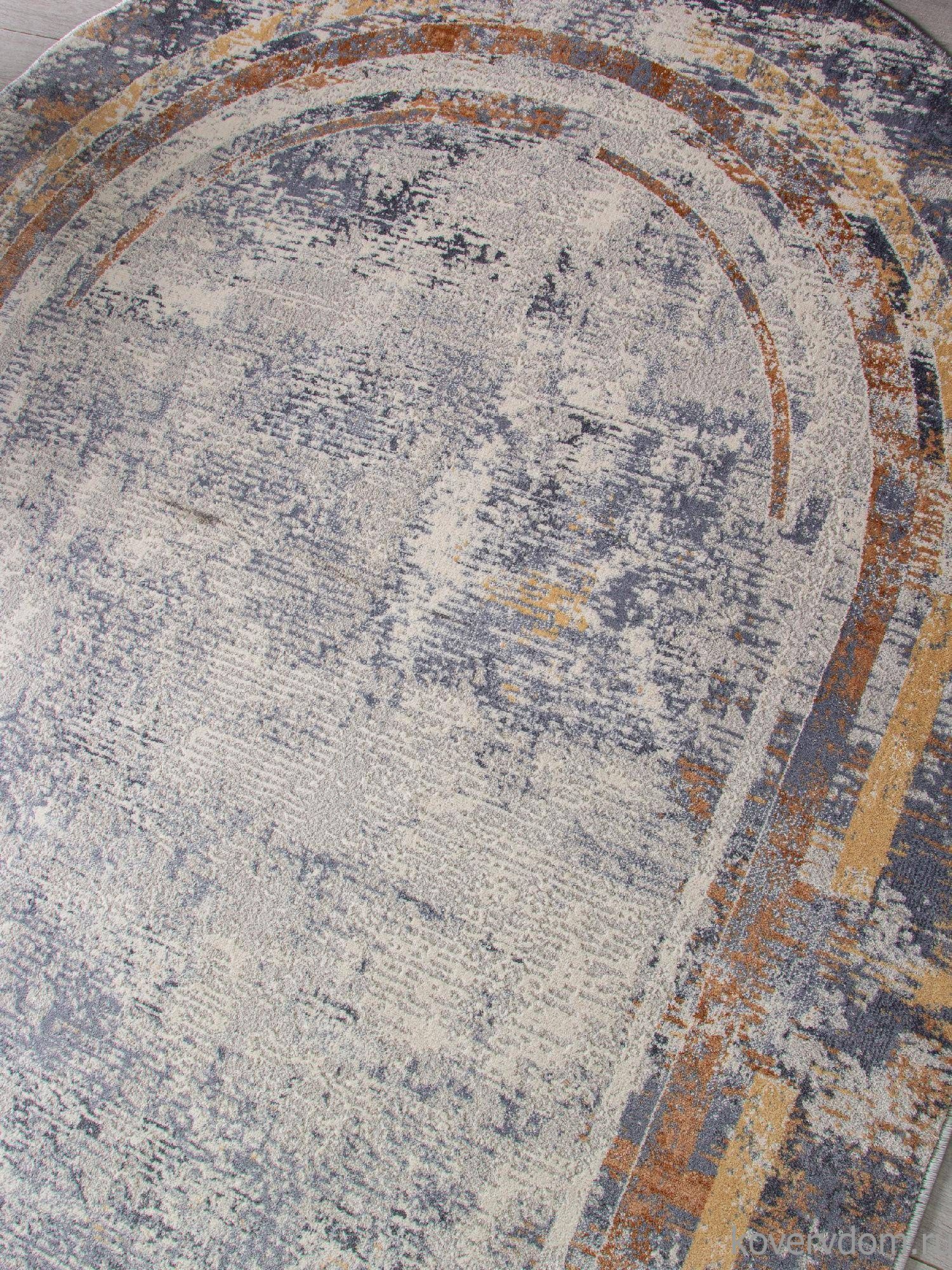 Ковер ZUMMA F258 ORANGE Овал