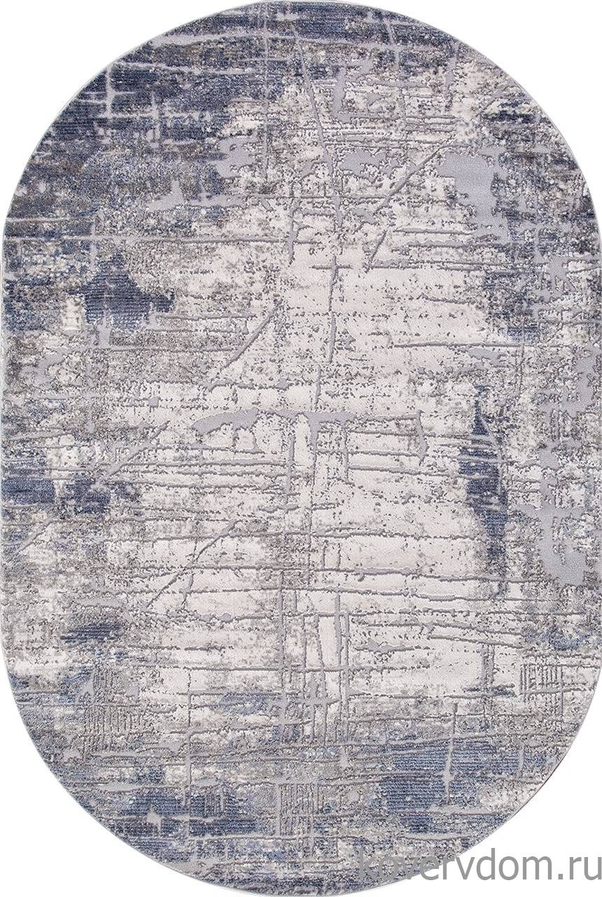 Ковер OPERA 5801A BLUE / GREY Овал