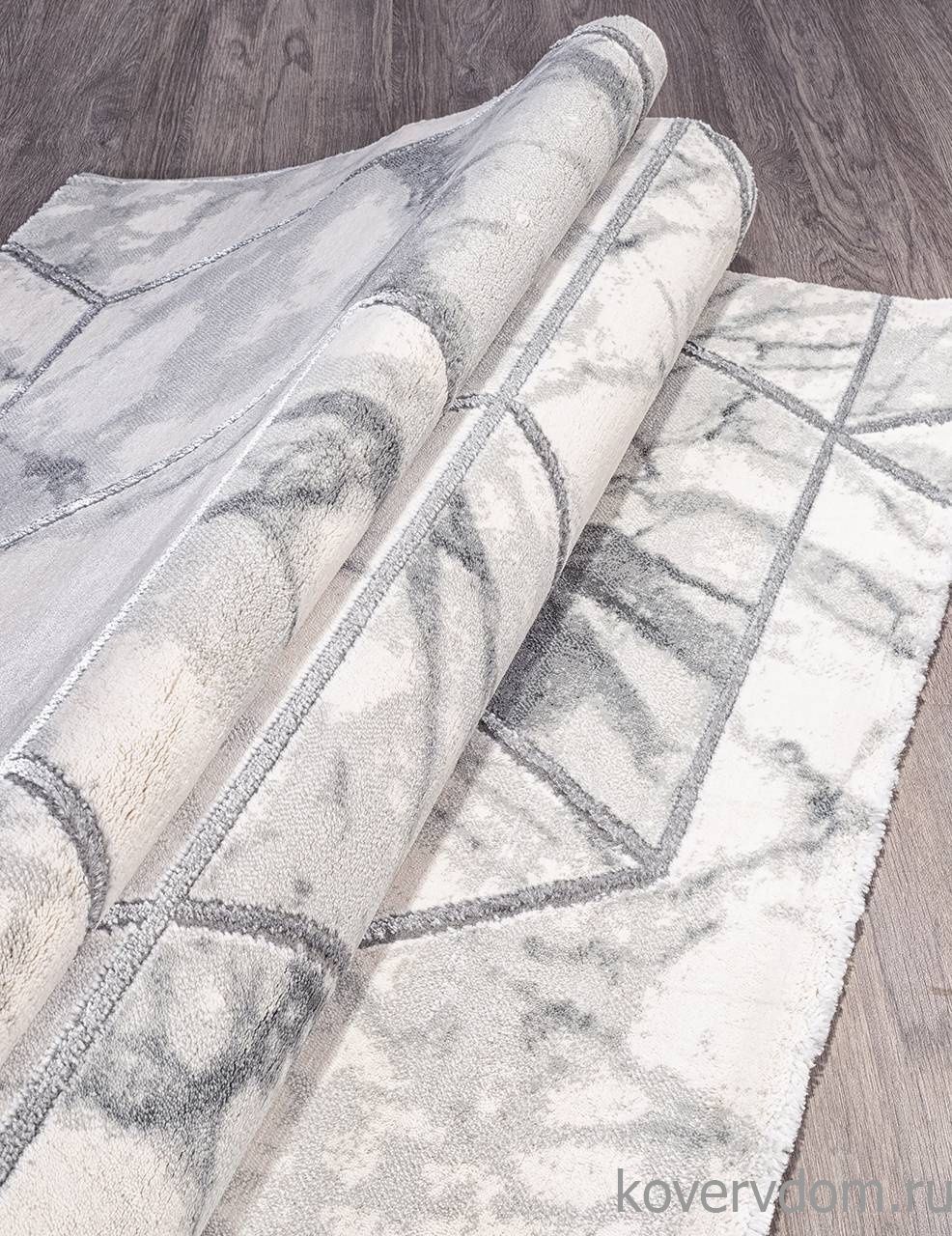 Ковер OMEGA 04457S SILVER / SILVER