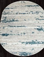 Ковер в зал PALERMO-A F298 GRAY Овал