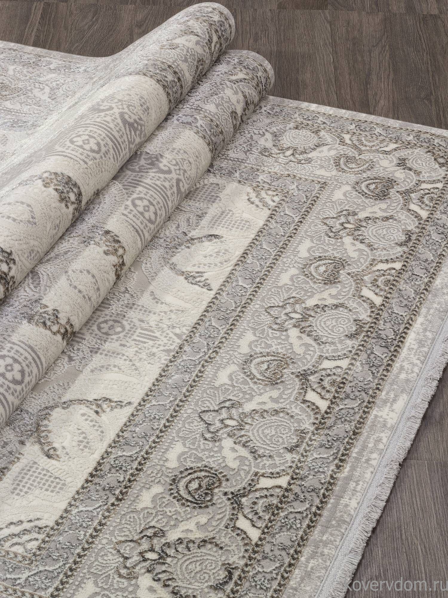 Ковер ASADU 07540A GREY FDY / CREAM HB Ковер ASADU 07540A GREY FDY / CREAM HB