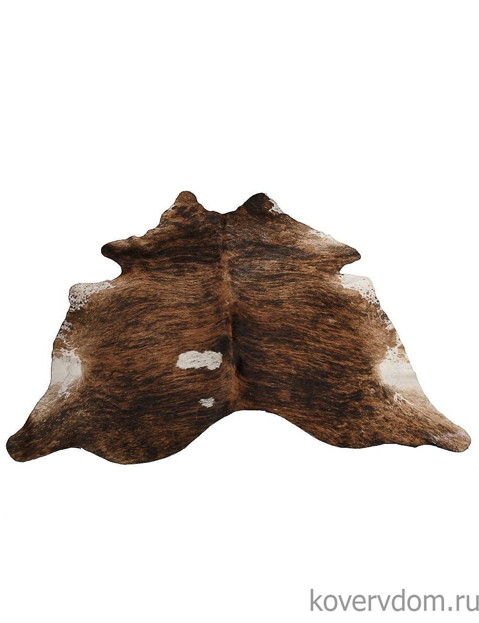 Ковер из натуральной коровьей шкуры KRS006 BROWN