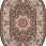 Ковер SHAHREZA D206 BROWN Овал Ковер SHAHREZA D206 BROWN Овал