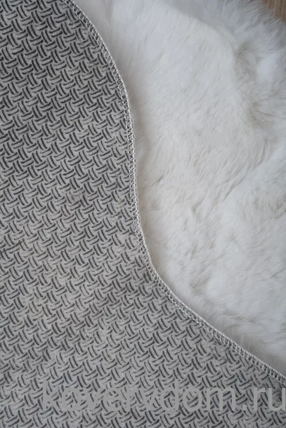 Ковер из искусственного меха Krolik 1000A T1120_CREAM шкура Ковер из искусственного меха Krolik 1000A T1120_CREAM шкура