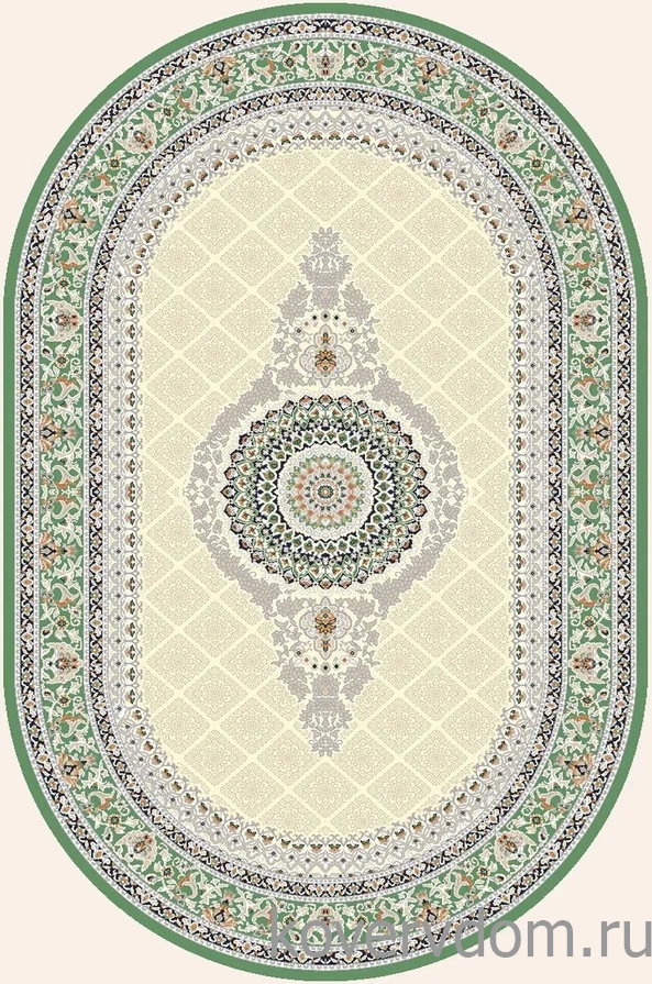 Ковер Amira 4836A D.Blue-L.Grey (зелёный) Овал Ковер Amira 4836A D.Blue-L.Grey (зелёный) Овал
