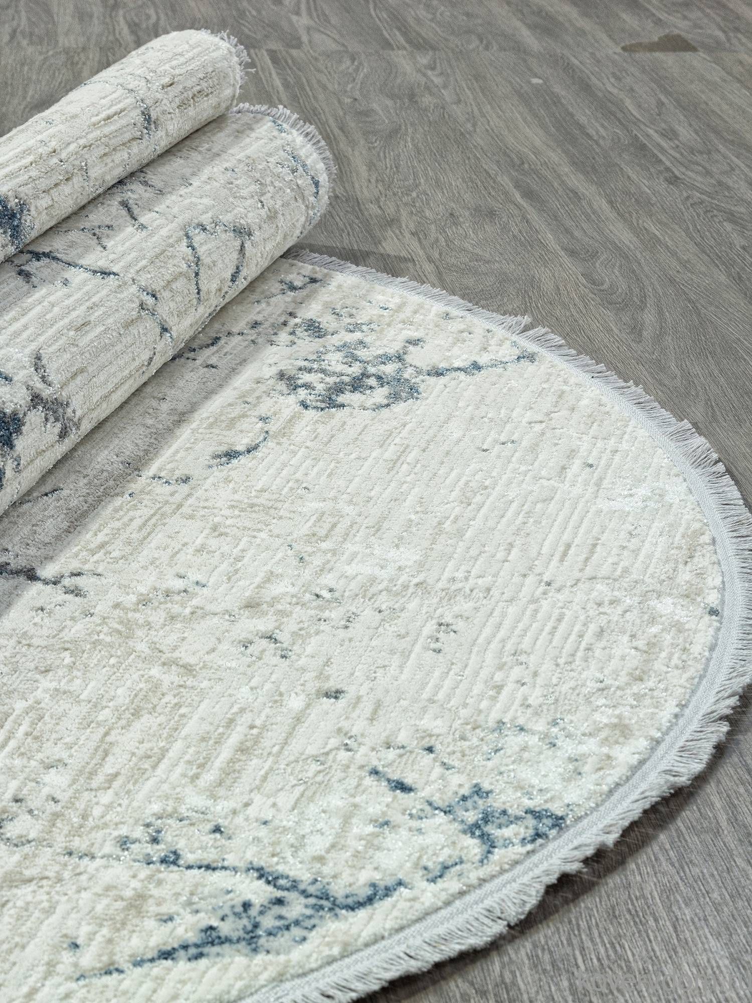 Ковер RUBI 26306Z CREAM / CREAM Овал Ковер RUBI 26306Z CREAM / CREAM Овал