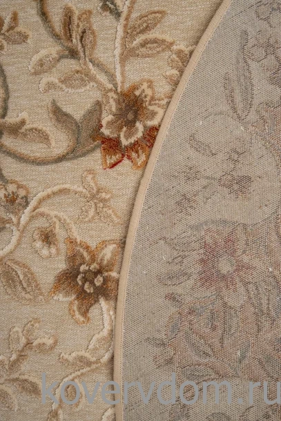 Рельефный ковер из вискозы GENOVA 38027 6262 60 КРУГ