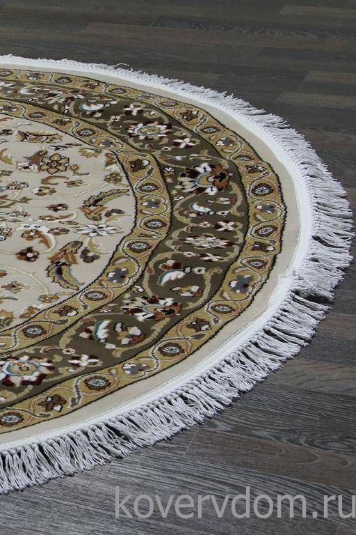 Ковер SHAHREZA d210 CREAM-BROWN Круг Ковер SHAHREZA d210 CREAM-BROWN Круг