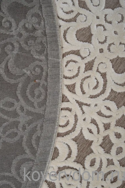 Рельефный ковер из вискозы GENOVA 38036 6565 90 ОВАЛ