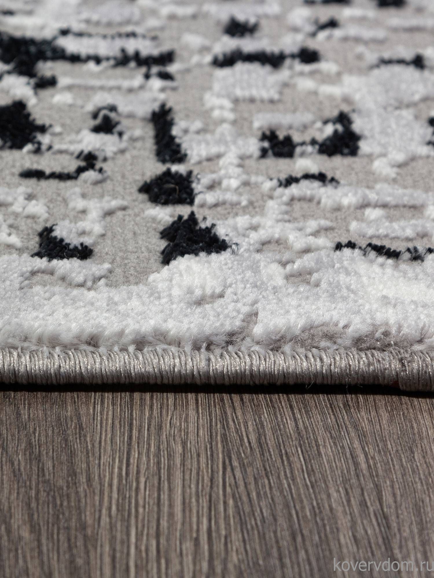 Ковер PALERMO F292 DARK GRAY Овал Ковер PALERMO F292 DARK GRAY Овал