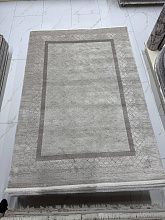 Ковер из Турции из вискозы EMPEROS OLIMPOS A810AP L.BEIGE / GREY